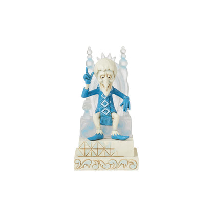Year wout Santa by Jim Shore | Snow Miser Sitting on Throne | Figurine