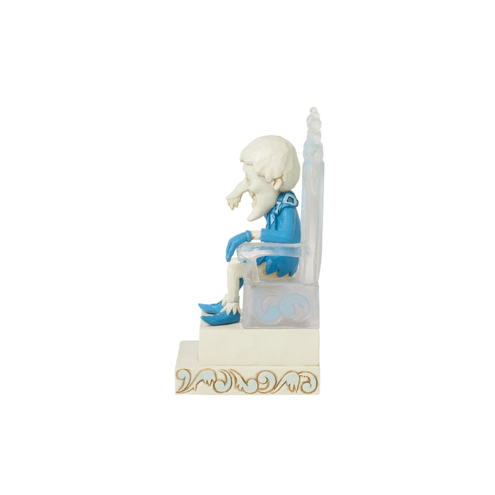 Year wout Santa by Jim Shore | Snow Miser Sitting on Throne | Figurine